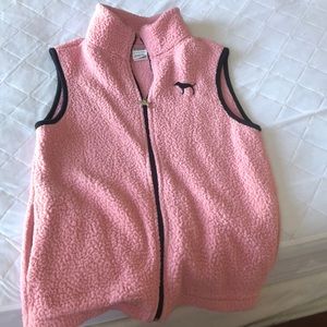Victoria secret pink xsmall fuzzy vest